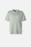 CAMISETA DE MANDALORIAN REGULAR FIT VERDE PARA HOMBRE
