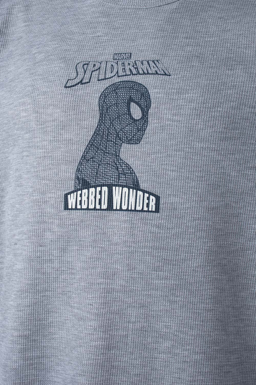 PIJAMA DE SPIDERMAN CON PANTALON LARGO PARA HOMBRE