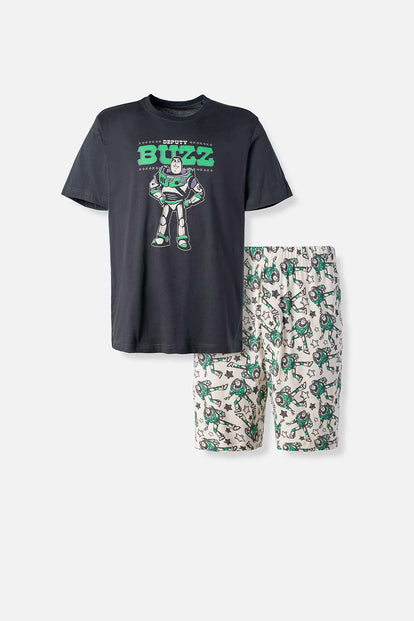 PIJAMA DE TOY STORY CON PANTALON CORTO PARA HOMBRE