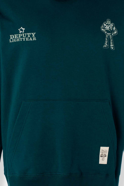 BUZO DE TOY STORY REGULAR FIT CON CAPUCHA PARA HOMBRE