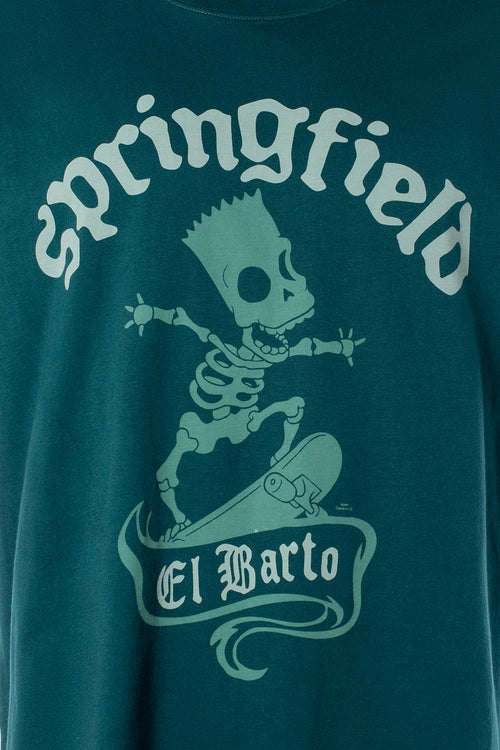 CAMISETA DE LOS SIMPSONS RELAX FIT PARA HOMBRE