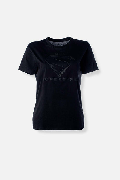 CAMISETA DE SUPERGIRL SLIM FIT PARA MUJER