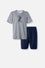 PIJAMA DE SPIDERMAN CON PANTALON CORTO PARA HOMBRE