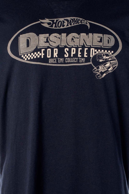 CAMISETA DE HOT WHEELS REGULAR FIT MANGA LARGA PARA HOMBRE