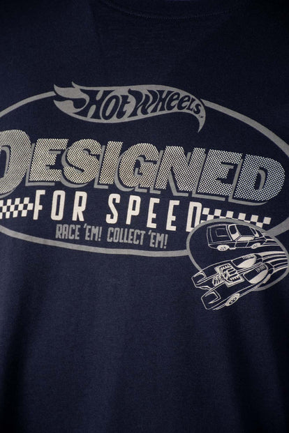 CAMISETA DE HOT WHEELS REGULAR FIT MANGA LARGA PARA HOMBRE