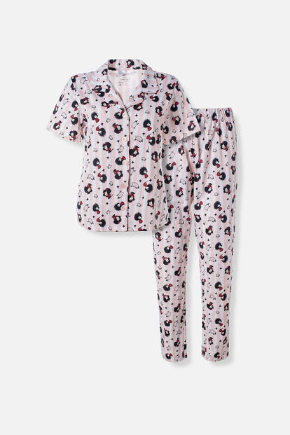 PIJAMA DE MAFALDA MANGA LARGA PARA MUJER