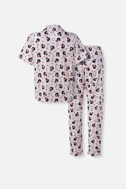 PIJAMA DE MAFALDA MANGA LARGA PARA MUJER