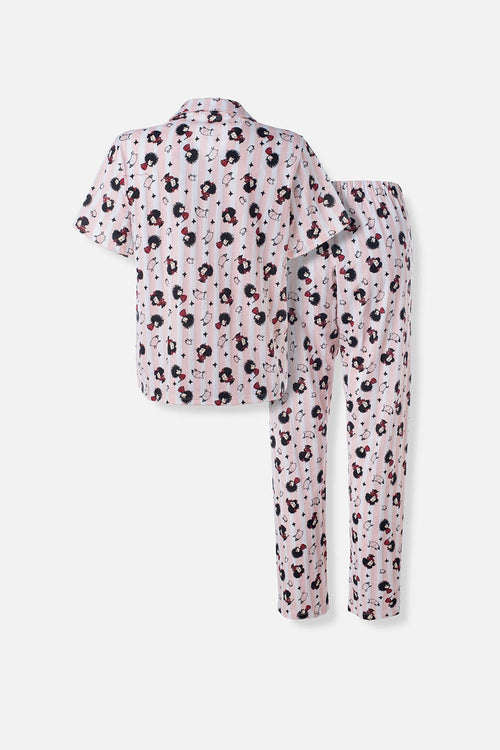 PIJAMA DE MAFALDA MANGA LARGA PARA MUJER