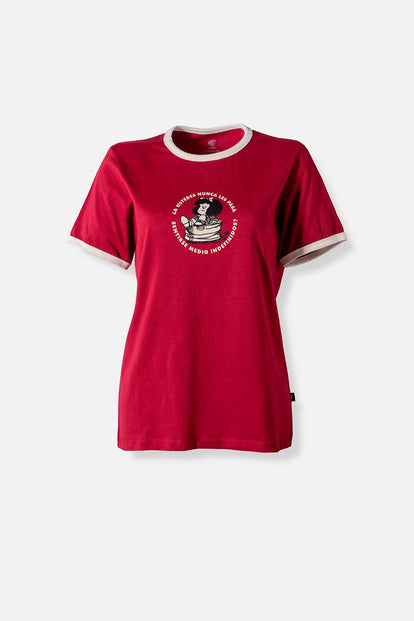 CAMISETA DE MAFALDA REGULAR FIT PARA MUJER