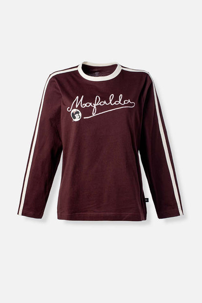 CAMISETA DE MAFALDA REGULAR FIT PARA MUJER