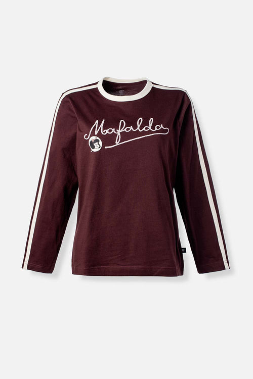 CAMISETA DE MAFALDA REGULAR FIT PARA MUJER