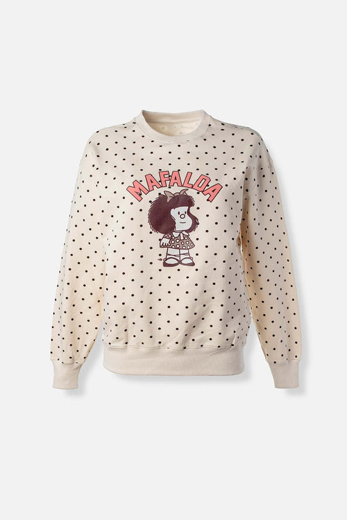 BUZO DE MAFALDA CERRADO PARA MUJER