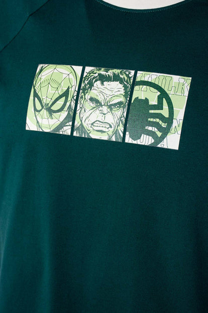 CAMISETA DE SPIDERMAN REGULAR FIT PARA HOMBRE
