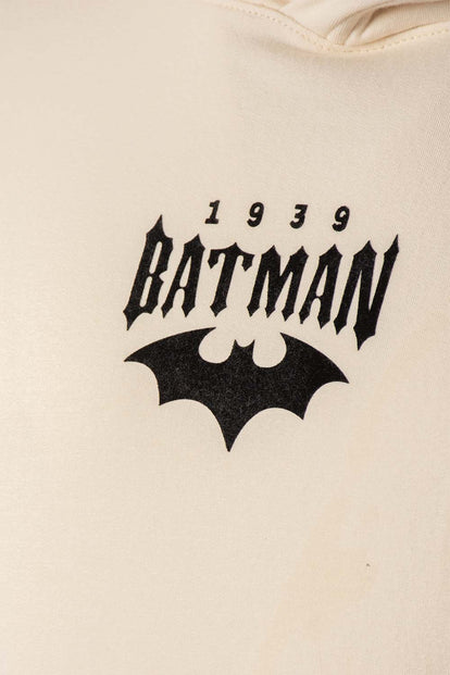 BUZO DE BATMAN CERRADO CON CAPUCHA PARA HOMBRE