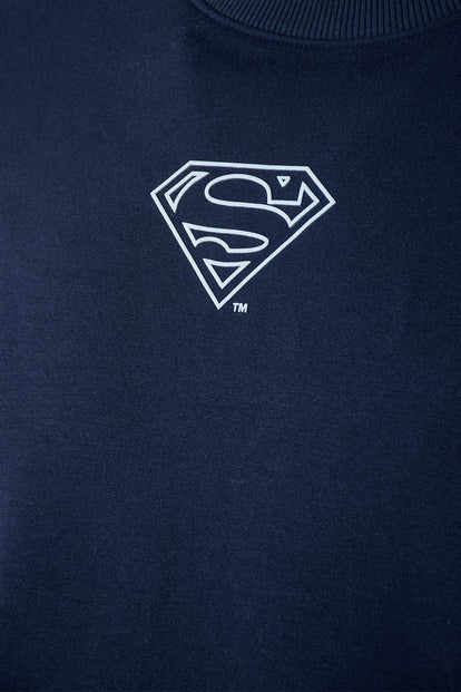 BUZO DE SUPERMAN REGULAR FIT PARA HOMBRE