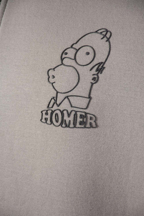 BUZO DE LOS SIMPSONS CON CIERRE PARA HOMBRE