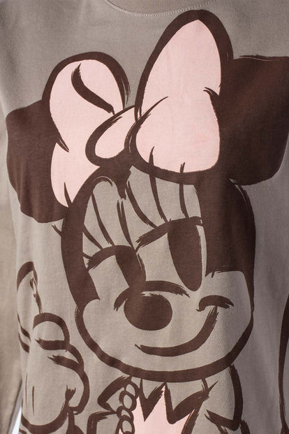 CAMISETA DE MINNIE MOUSE REGULAR FIT PARA MUJER