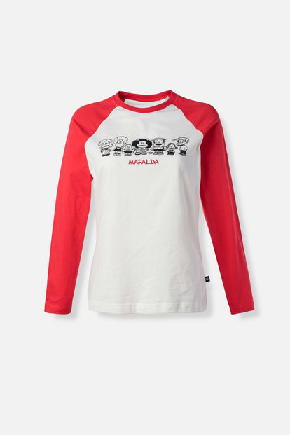 CAMISETA DE MAFALDA DE REGULAR FIT PARA MUJER