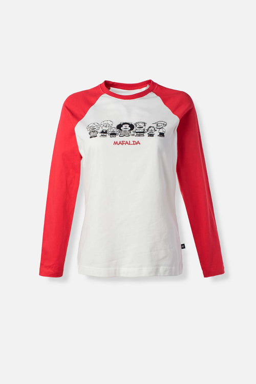 CAMISETA DE MAFALDA DE REGULAR FIT PARA MUJER