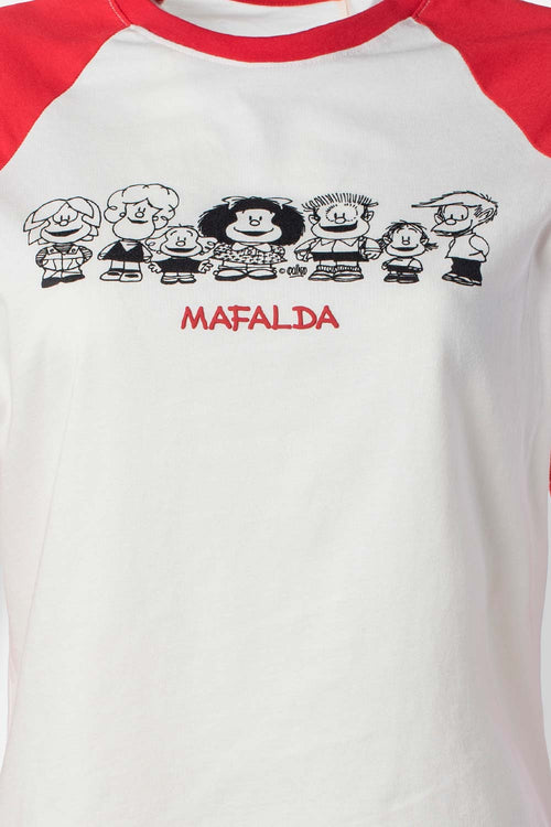 CAMISETA DE MAFALDA DE REGULAR FIT PARA MUJER