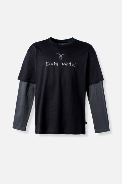 CAMISETA DE DEATH NOTE RELAX FIT PARA HOMBRE