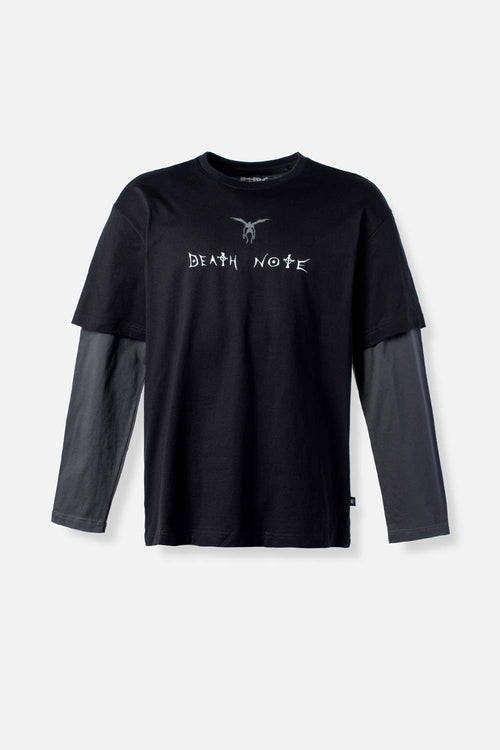CAMISETA DE DEATH NOTE RELAX FIT PARA HOMBRE