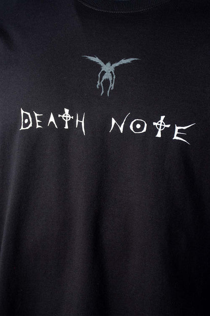 CAMISETA DE DEATH NOTE RELAX FIT PARA HOMBRE