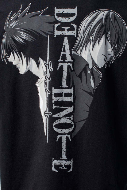 CAMISETA DE DEATH NOTE RELAX FIT PARA HOMBRE