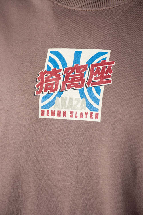 CAMISETA DE DEMON SLAYER RELAX FIT PARA HOMBRE