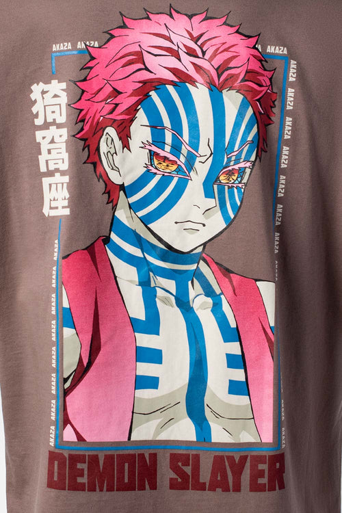 CAMISETA DE DEMON SLAYER RELAX FIT PARA HOMBRE
