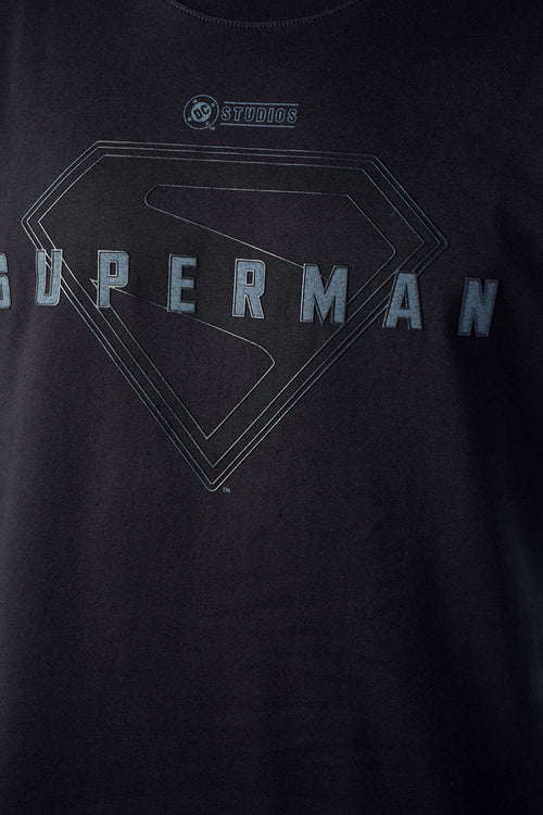CAMISETA DE SUPERMAN REGULAR FIT PARA HOMBRE