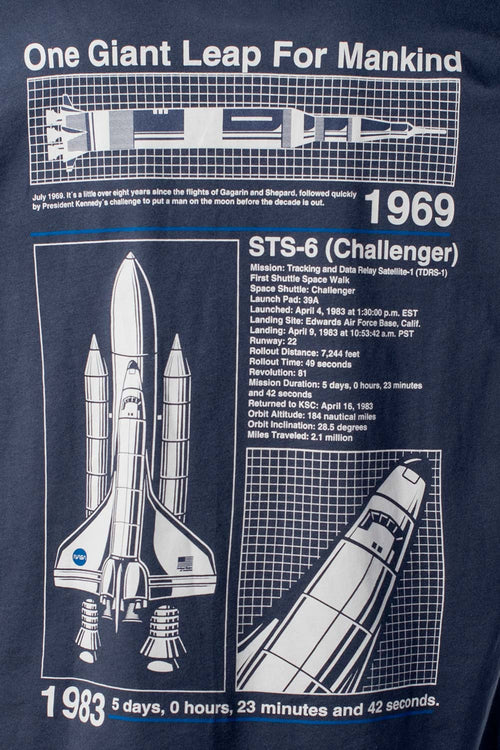 CAMISETA DE NASA RELAX FIT PARA HOMBRE