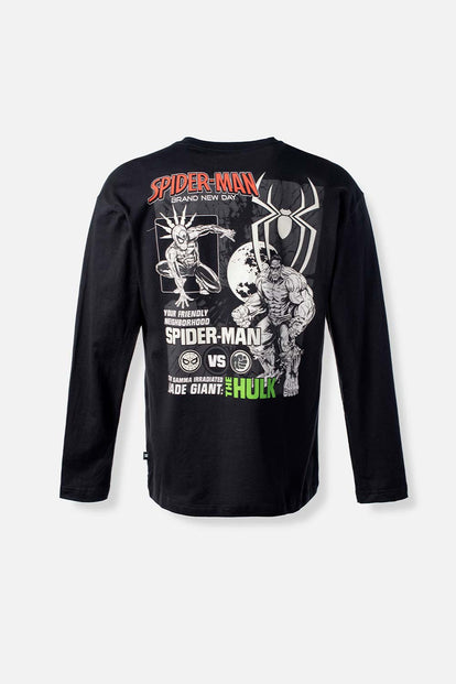 CAMISETA DE SPIDERMAN RELAX FIT PARA HOMBRE