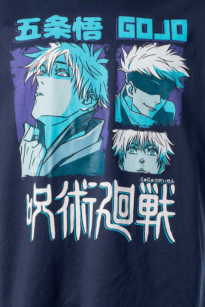 CAMISETA DE JUJUTSU KAISEN RELAX FIT PARA HOMBRE