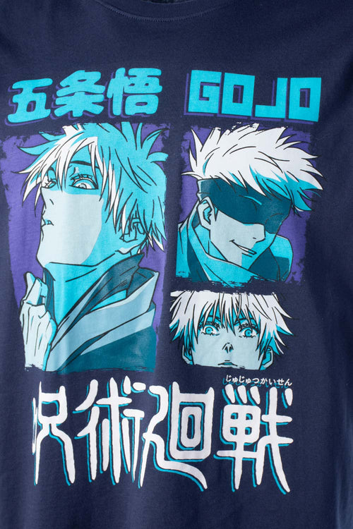 CAMISETA DE JUJUTSU KAISEN RELAX FIT PARA HOMBRE