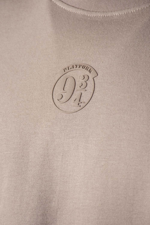 CAMISETA DE HARRY POTTER REGULAR FIT TAUPE PARA HOMBRE