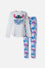 PIJAMA DE LILO Y STITCH CON PANTALON LARGO PARA MUJER