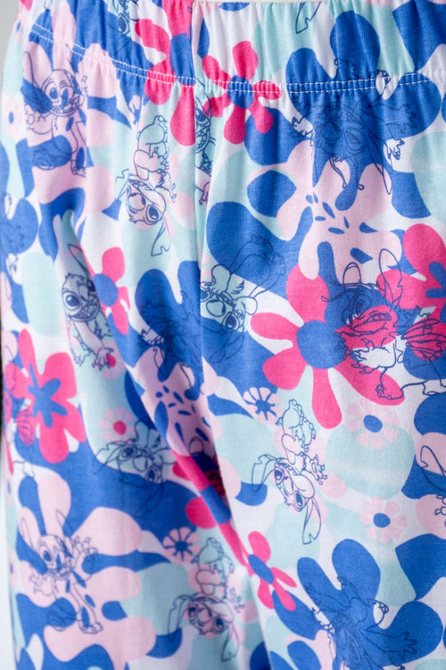 PIJAMA DE LILO Y STITCH CON PANTALON LARGO PARA MUJER