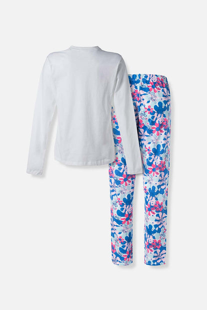 PIJAMA DE LILO Y STITCH CON PANTALON LARGO PARA MUJER