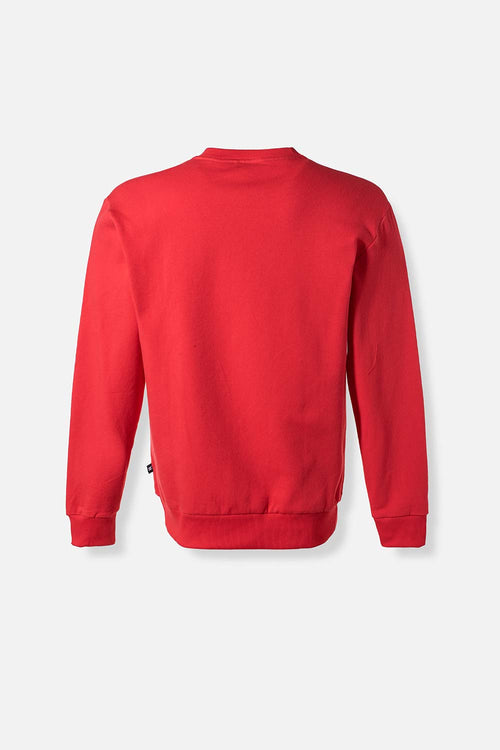 BUZO DE LILO Y STITCH CERRADO ROJO PARA HOMBRE