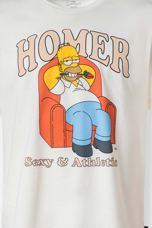 CAMISETA DE LOS SIMPSONS REGULAR FIT PARA HOMBRE