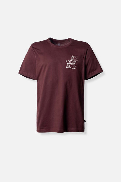 CAMISETA DE TOM Y JERRY REGULAR FIT PARA HOMBRE