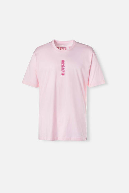  CAMISETA DE MOVIES ROSADA MANGA CORTA PARA HOMBRE