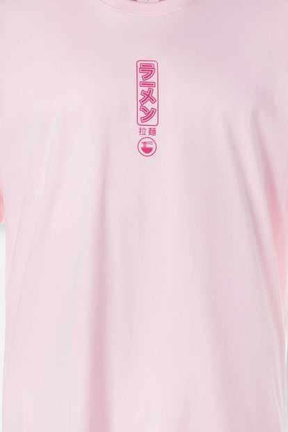  CAMISETA DE MOVIES ROSADA MANGA CORTA PARA HOMBRE