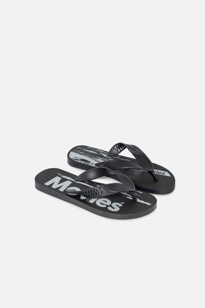  SANDALIAS DE MOVIES NEGRAS GÉNERO NEUTRO