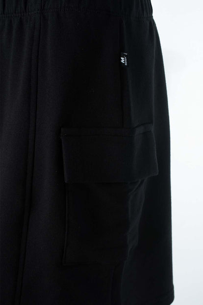 FALDA DE MOVIES TIPO CARGO NEGRA PARA MUJER