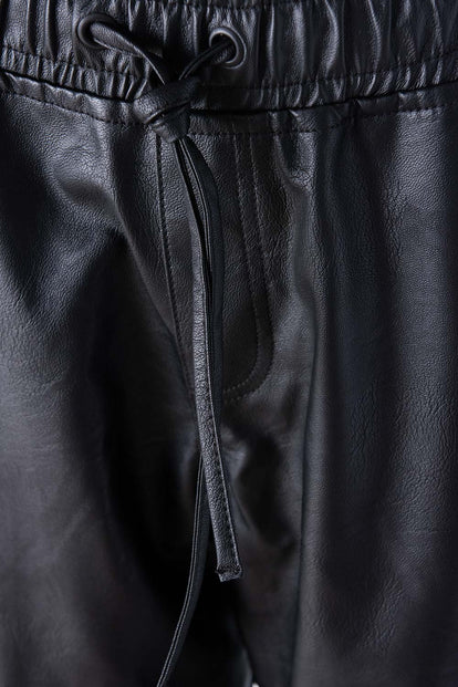 JOGGER DE MOVIES NEGRO CON BOLSILLOS PARA MUJER