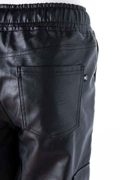 JOGGER DE MOVIES NEGRO CON BOLSILLOS PARA MUJER