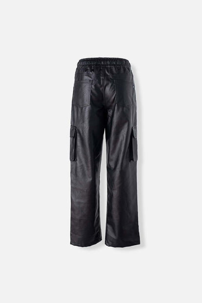 JOGGER DE MOVIES NEGRO CON BOLSILLOS PARA MUJER