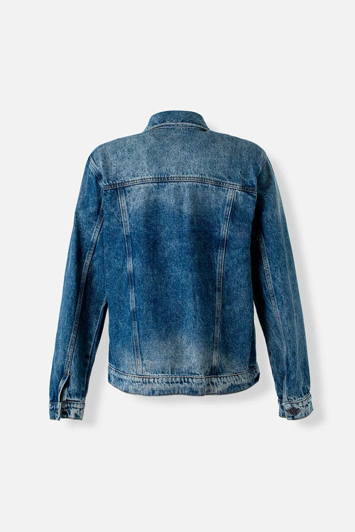 Card slide image -  CHAQUETA DE MOVIES DENIM TONO MEDIO OSCURO PARA MUJER
